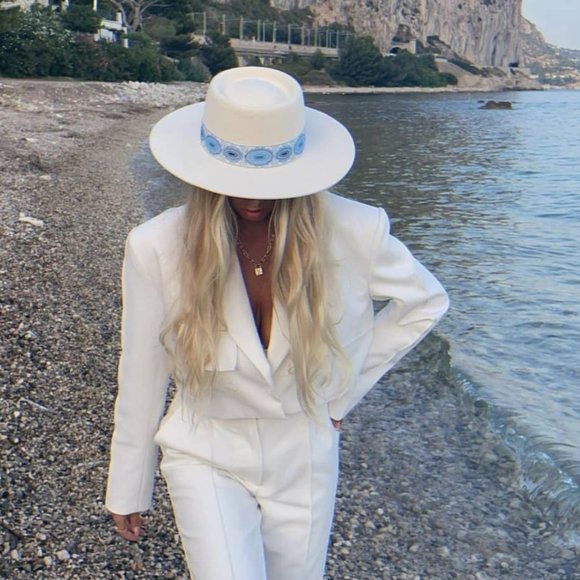 Lack of Color Azure Lolita Boater NWT - Picture 14 of 17